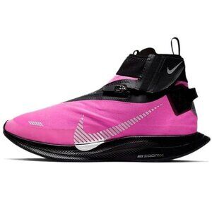 Excellent Nike Zoom Pegasus Turbo Shield WP Fire Pink Black Womens 10 US 42 EUR